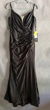 NWT Andrew  s Bridal Black Bridesmaids Dress Size 2/4