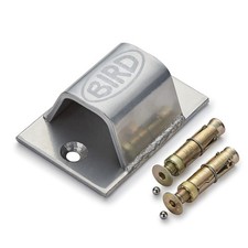 Ground anchor motorcycle chain securing point - Bike wall anchor