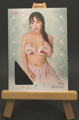 2024 STELLA MAXIM Touch 1st Edition Ryeoni #V-RN Velvet Relic Card Idol