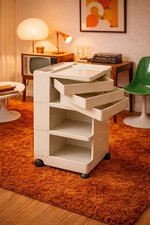 Bobi Joe Colombo Bieffeplast Anni 70 Bianco Vintage Modernariato Design 