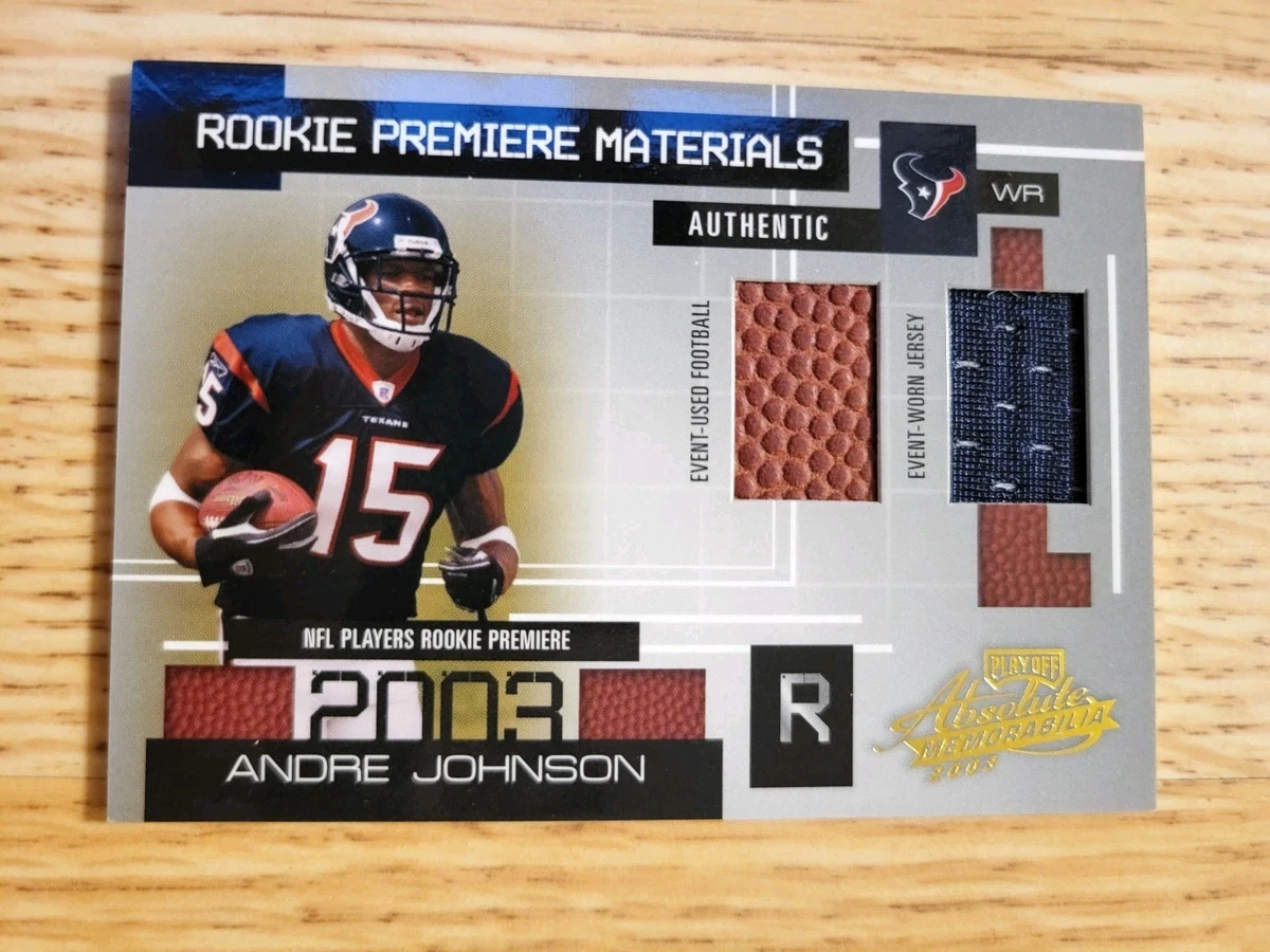 Andre Johnson Football Sports Trading Cards for sale | eBay