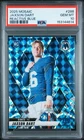 2025 Mosaic Jaxson Dart Variation Reactive Blue RC PSA 10