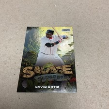 2025 Topps Stadium Club Boston Red Sox David Ortiz Savage Insert Card
