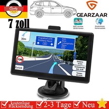 7 Zoll GPS Navi Navigation für Auto LKW PKW Navigationsgerät 8G EU Karten DE