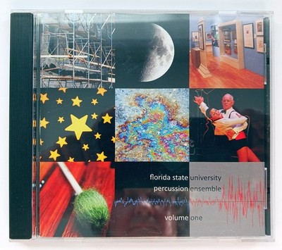 Florida State University Percussion Ensemble Vol 1 Music CD + Artwork Jewel Case