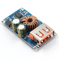 24W USB QC 3.0 Fast Charge Step-down Buck Module Power 6-30V DC Input
