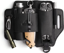 Topstache Leather Multitool Sheath,Edc Belt Organizer for Work and Daily Use,Lea