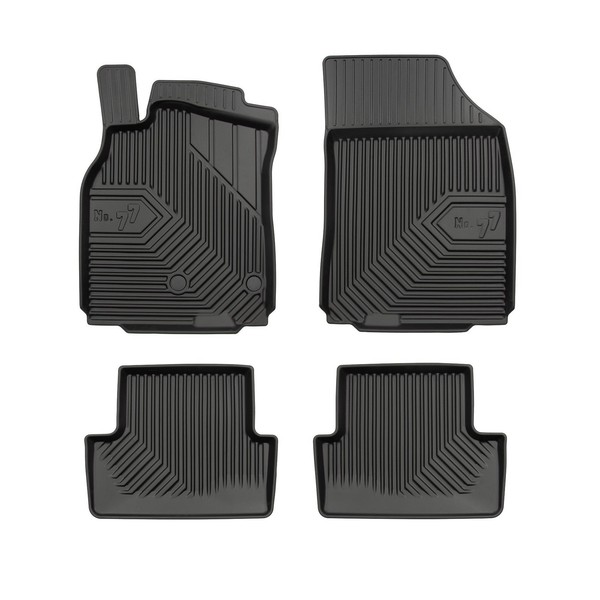 Fussmattensatz FÜR Renault Megane III SchrÄGheck (BZ0/1 , B3 ) - Frogum 77407381-image