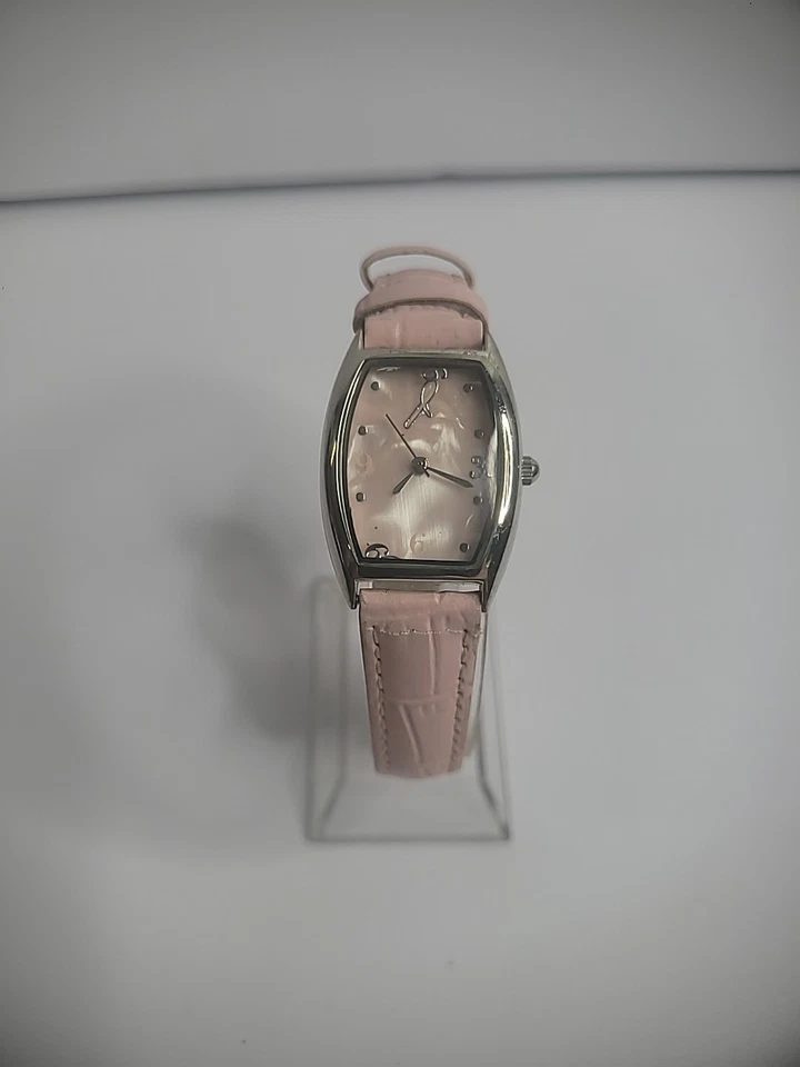 Reloj Pulsera Vintage Mujer Rosa Concienciación Cáncer de Mama Joyería Disfraz Foto 4 de 4