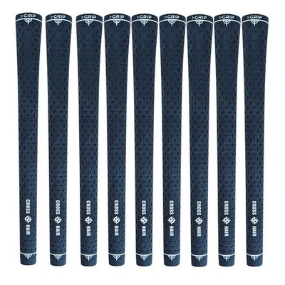 iGrip Crosshair Velvet Midsize Herren Golfschlägergriffe schwarz + gratis Band - 2026