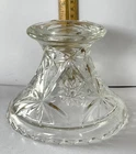 Anchor Hocking Prescut Star of David Punch Bowl Stand 4-1/2” tall