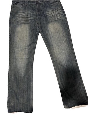 GS-115 Pantalón  vaquero para hombre Talla 40 azul oscuro 