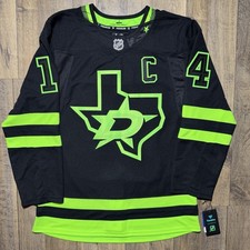 Dallas Stars Jamie Benn Authentic Fanatics Black Alternate Premium Jersey 46 S