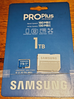 Samsung  Pro Plus 1 TB microSD-Karte