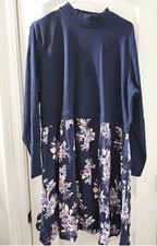 Maurices Long Sleeve Floral Dress Size 2X NWT