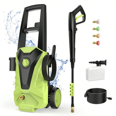 #ad Electric Pressure Washer 2.0 GPM Foam Cannon 5 Nozzles Patio Deck Cleaner $79.76
