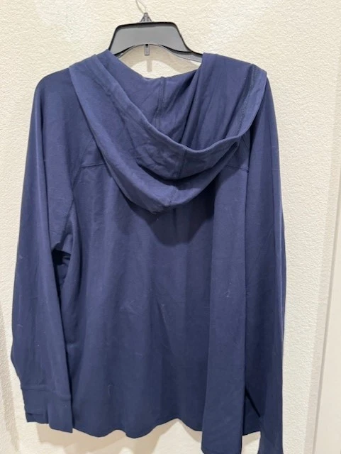 Men's New Essential Gear Jacket Hoodie by Tek Gear Size 3X Blue - Image 3 of 3