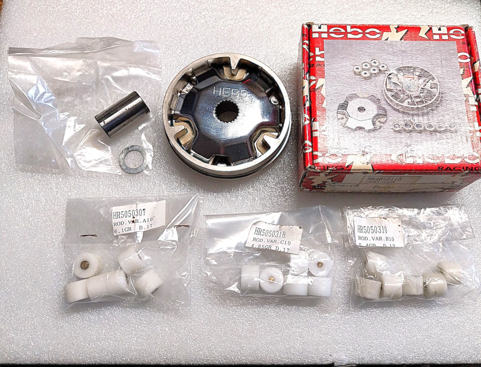 Variateur Hebo Racing pour scooter Suzuki Katana et Malaguti Crosser