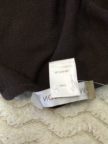 Nordstrom Brown/multicolor Wrap Shawl Wool Blend Scarf 19"x 66" - Picture 9 of 11