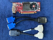 Dell 0Y103D ATI RADEON HD 3450 AMD Low Profile SFF Video Card VGA DVI Splitters