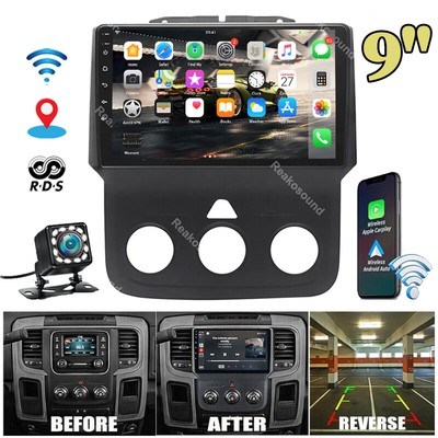 For 2013-2018 Dodge Ram 1500 2500 3500 Android 13 Carplay Car Stereo Radio Navi