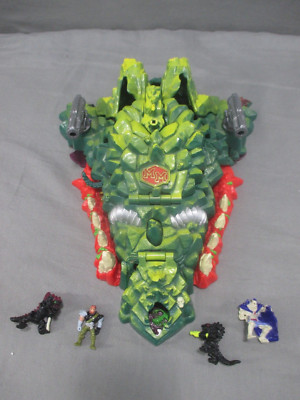 Mighty Max DRAGON ISLAND Playset 1993 Mattel Vintage Blue Bird #2