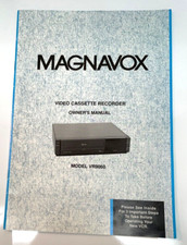 Magnavox VCR owner's manual model VR9060