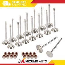 Intake Exhaust Valves W Seals Fit 94-01 Acura Integra Gs-r Type-r B18c1 B18c5 Intake Exhaust Valves W Seals Fit 94-01 Acura Integra Gs-r Type-r B18c1 B18c5
