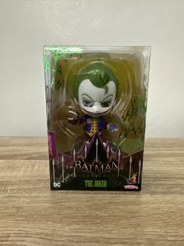 Figura de acción Hot Toys Batman Arkham Knight The Joker Cosbaby 3,75" nueva sellada