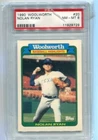 1990 Topps - NOLAN RYAN - Woolworth #20 - TEXAS RANGERS  PSA 8