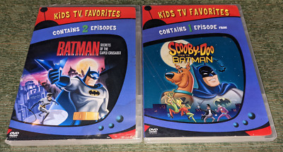 Batman Animated Series Secrets of the Caped Crusader + Scooby-Doo Meets Batman