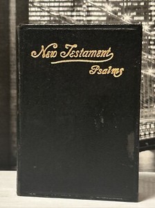 Antique 1920s New Testament Psalms Pocket Bible Thomas Nelson New York City