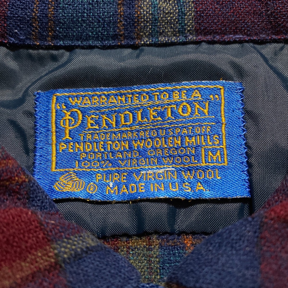 Vintage Mens 50s Pendleton Virgin Wool Board Shirt Flannel Vintage Mens 50s Pendleton Virgin Wool Board Shirt Flannel