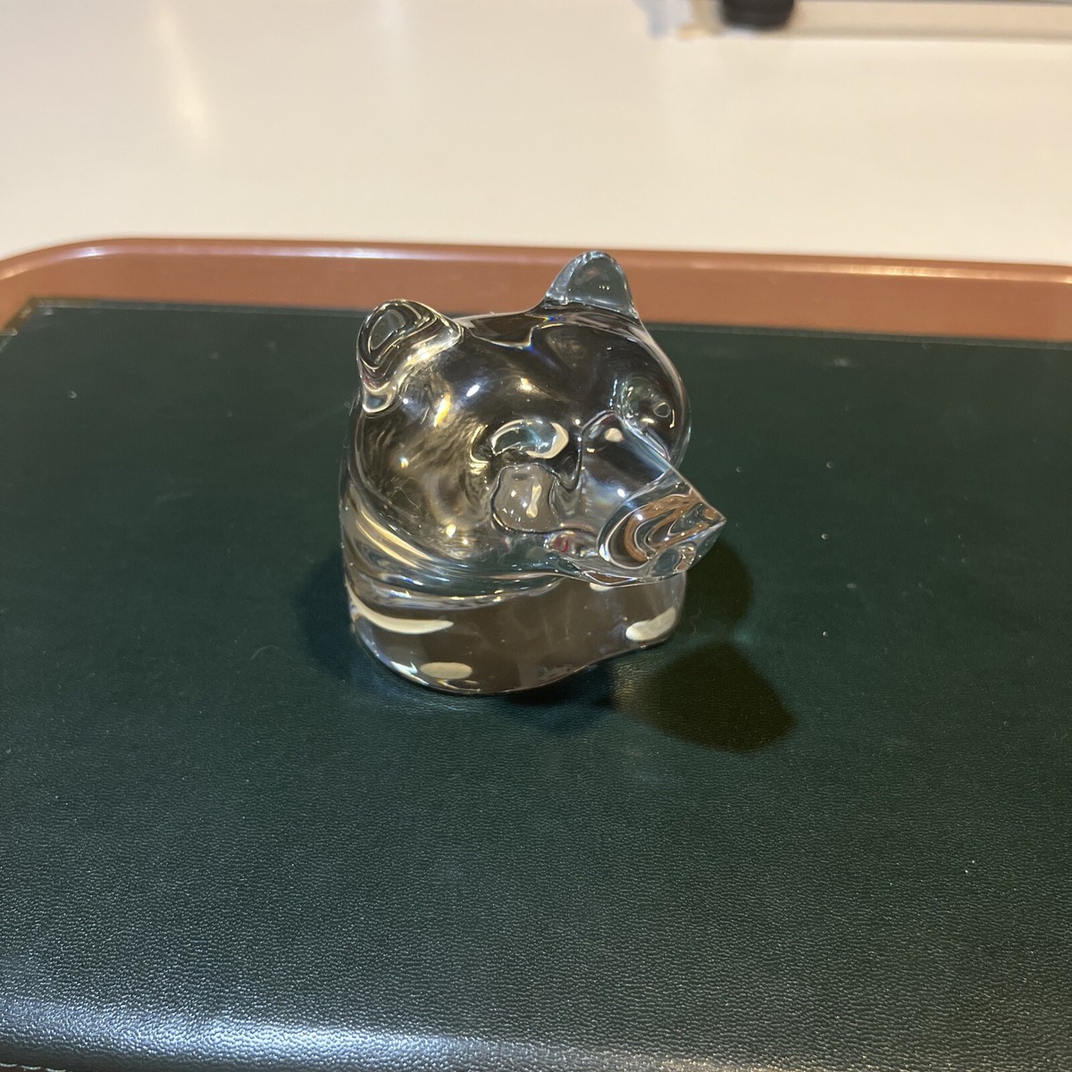 Baccarat Crystal Bear Head | eBay