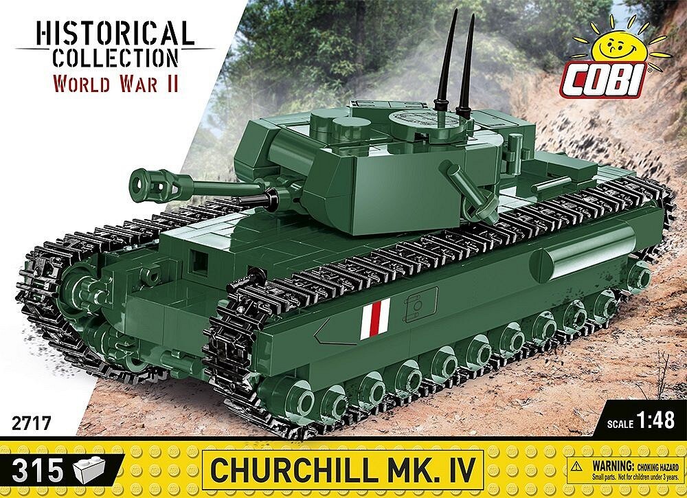 Cobi 2717 - World War II - Chuchill Mk IV 315 pcs