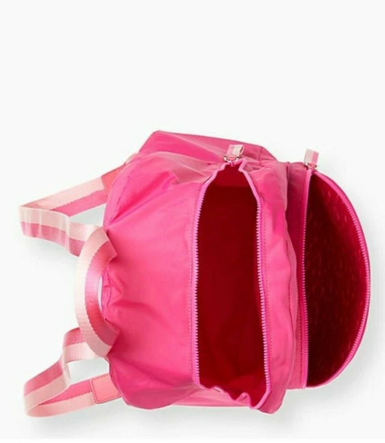 Kate Spade Arya Packable Backpack - Bright Magenta kate spade - arya - packable nylon backpack - bright magenta  main image 4