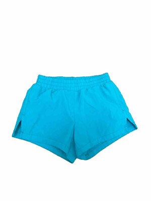 Old Navy Active Girls Bright Teal Green Go Dry Running Shorts Size M(8)