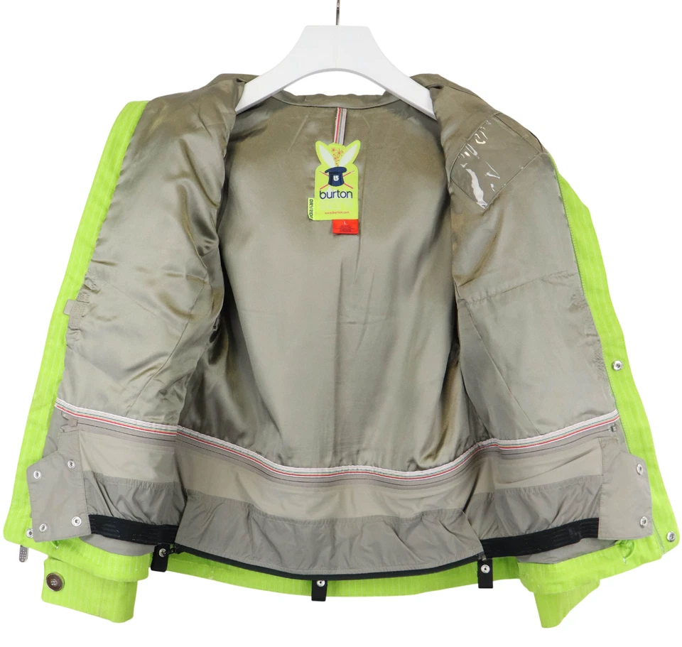 Burton Dryride Chaqueta Mujer Grande Esquí Capucha Nieve Polaina Bolsillos Full - Imagen 4 de 4