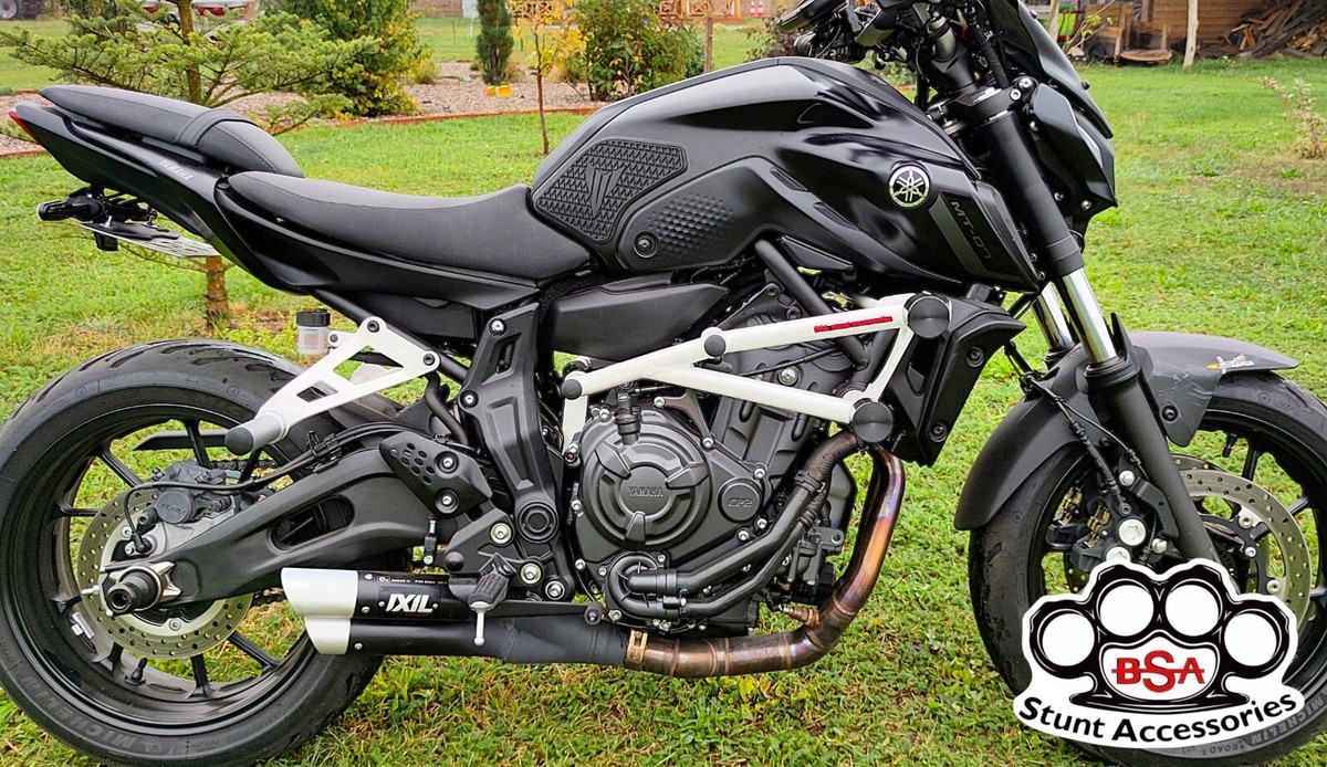 Yamaha MT 07 FZ 07 2014 2024 Engine Guard Crash Bars Crash Cage