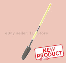 Transplanting Drain Spade Narrow Digging Shovel 46-3/4" Long Fiberglass Handle