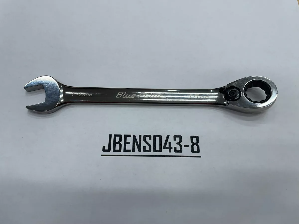 Blue Point Tools NEW 14mm Metric 12 Point Reversible Ratcheting Wrench BOERM14