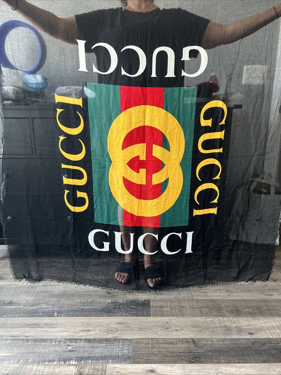 Gucci Coco GG logo Scarf/Shawl MSRP $445 | eBay