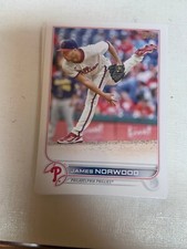 2022 Topps Update US193 James Norwood 10 Count Lot Philadelphia Phillies