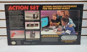Nintendo NES Console Action Set Near Complete, No Manuals/Inserts - Tested, READ