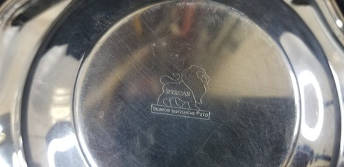 Sheridan Taunton Silversmiths 7" Bon Bon Schüssel - Bild 4 von 4