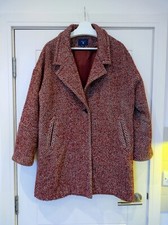 Gant Wool Mix Oversized Winter Coat, Size M