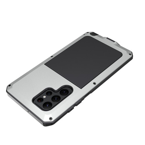HEAVY DUTY Aluminum Metal Shockproof Case For Samsung Galaxy S22 S21 Note20 S20 - Zdjęcie 9 z 26