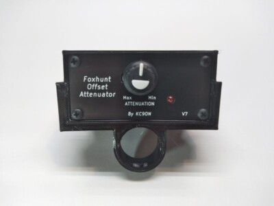 Fox Hunt Offset Attenuator V7 SMA BLACK ASSEMBLED