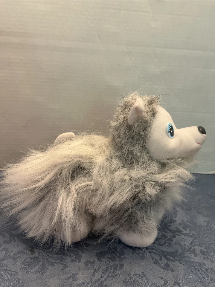 Juguete de peluche gris para perro Lewis Galoob FIGARO Bow Wow Boutique 1991 de colección quitar piel Foto 2 de 4