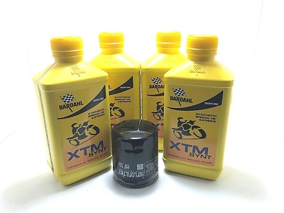 KIT/TAGLIANDO MOTO Guzzi V35/V65/Ntx/350/650 Bardahl Xtm Synt 15W50 Filtro Olio EUR 33,11 - Foto 12